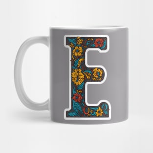 Letter E (IV) Mug